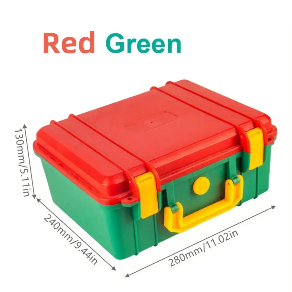 Multi-function Water-repellent and Moisture-proof Tool Box With Sponge Protection Portable Hardware Storage, Safety Instrument from PriceLows™