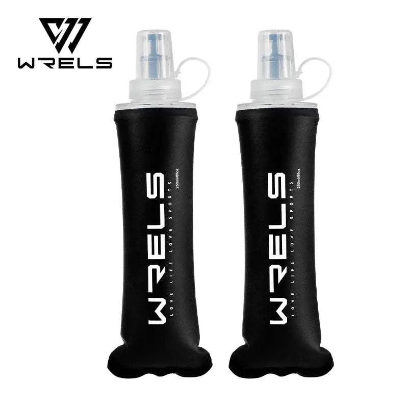 WRELS Portable Sports Soft Flask BPA-Free Running Cycling Water Bottle Outdoor Sports Marathon Folding Collapsible Water Bottle from PriceLows™