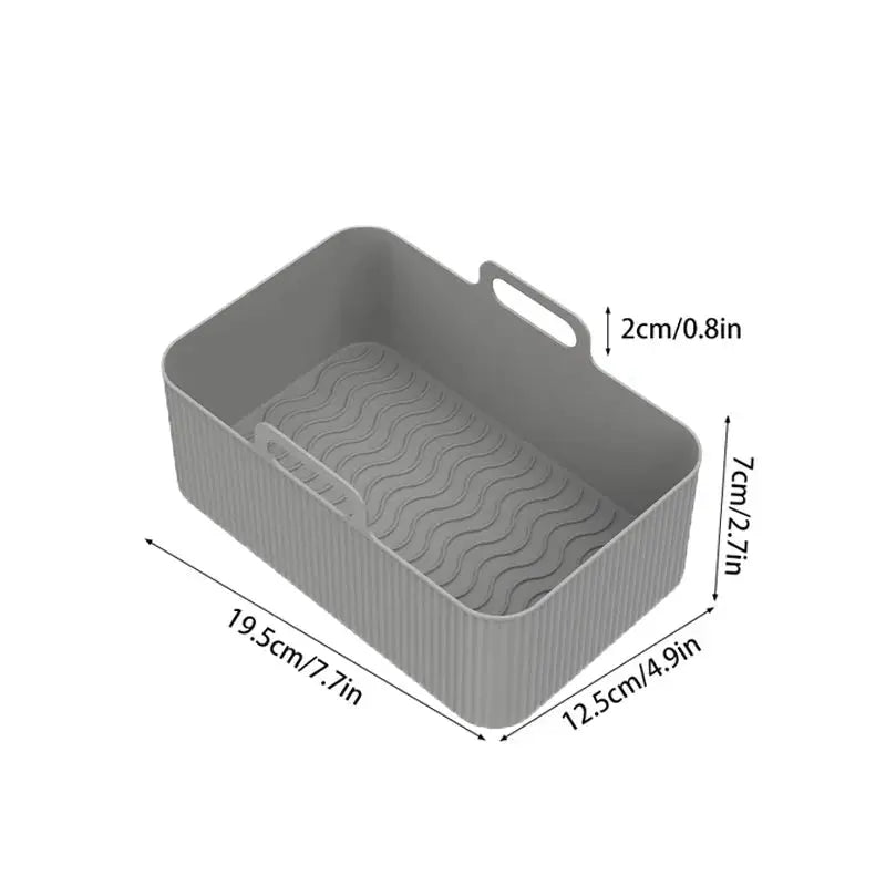 Air Fryer Silicone Tray | Reusable | Dual Basket | Ninja Compatible 1 or 2