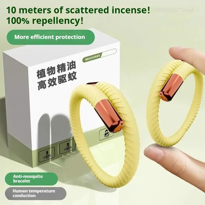 Mosquito Repellent Bracelet for Adult Children Mosquito Protector Control Summer Outdoor Plant Essential Oils Foot Ring from PriceLows™