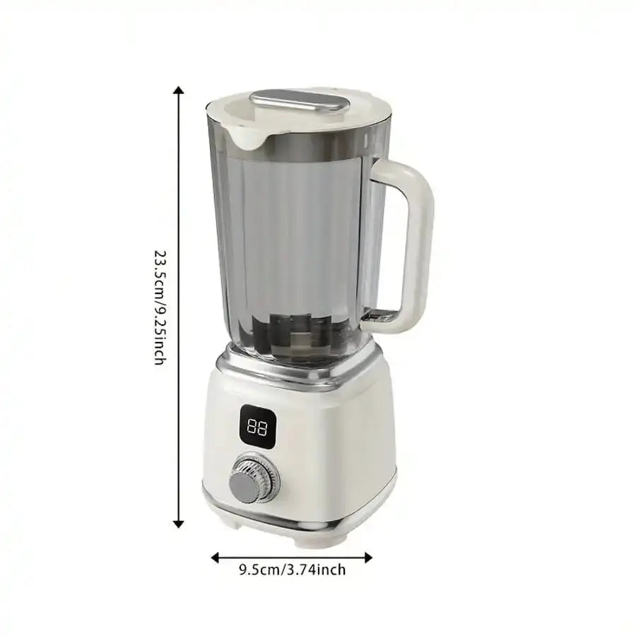 3000mAh Multifunctional Blender Knob Juicer Multifunctional USB Rechargeable Juicer With Digital Display - Perfect For Smoothies, Milkshakes & Fresh Fruit Drinks - Easy To Clean, Ideal For Home, Office, Travel - Portable Mixe from PriceLows™