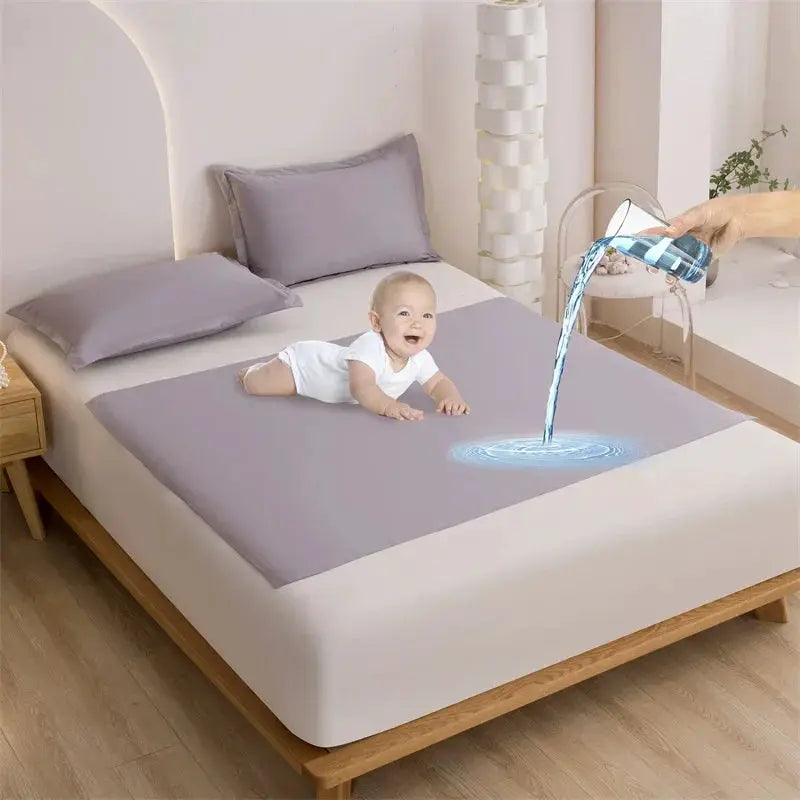 Bed Flat Sheet TPU Waterproof SPA Couple Mattress Cover Adult Urine Pad Baby/Elderly/Pregnant Women Bed Pad Massage Mat Cussion from PriceLows™