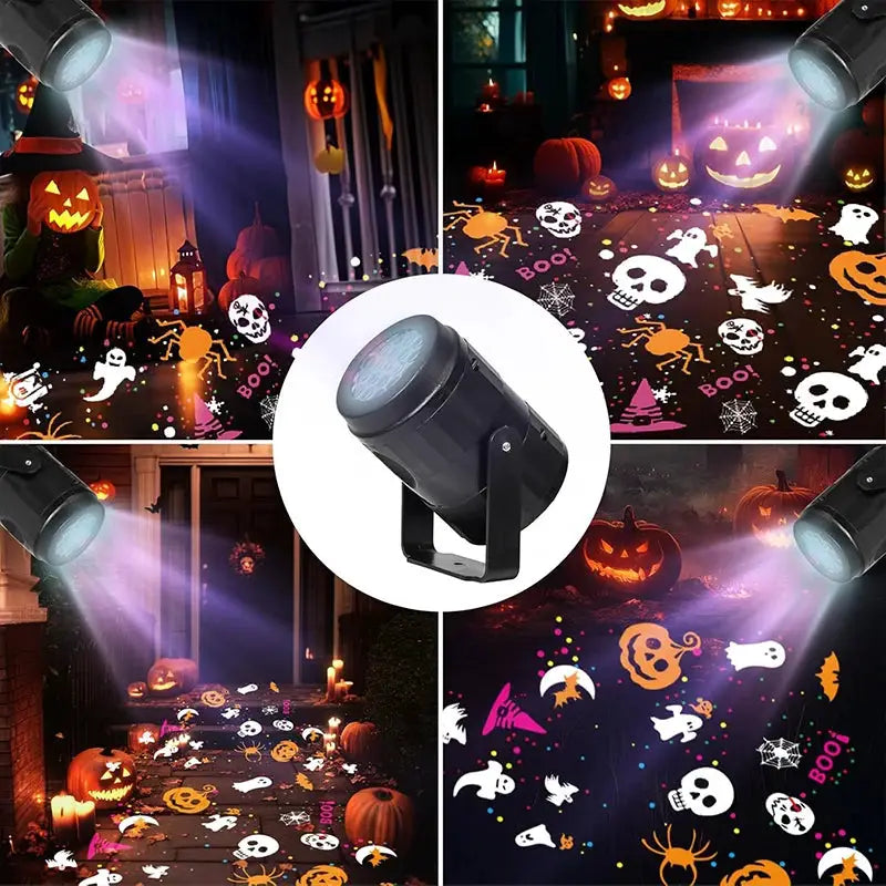 Halloween LED Projector Light | Rotating Lens | Indoor Outdoor Decor