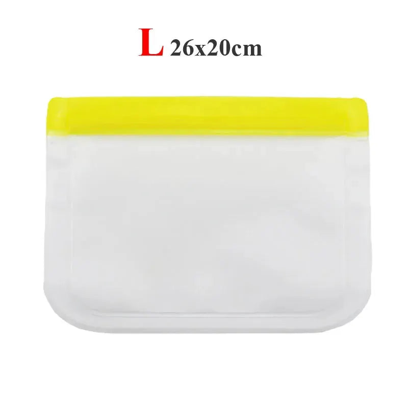 Reusable Food Storage Bag | 80ml Capacity, Leakproof | PEVA Material | One Size