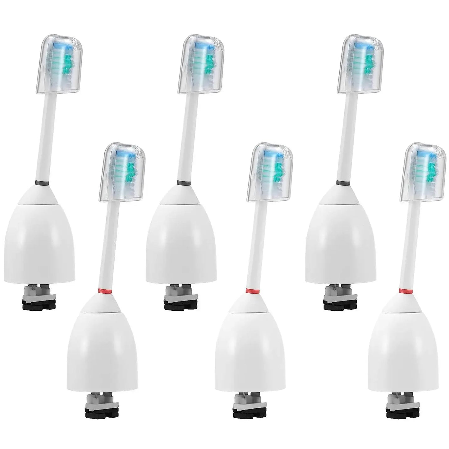 1/4/6pcs Replacement Toothbrush Heads Compatible with Philips Sonicare E-Series HX7022/66 HX7023/30 from PriceLows™