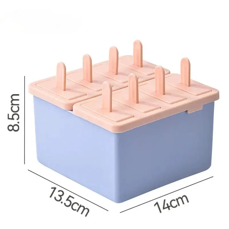 Popsicle/Sorbet Mold Food Grade Household Popsicle Making Frozen Ice Box Abrasive Tools with Lid Homemade Ice Cream Artifact from PriceLows™