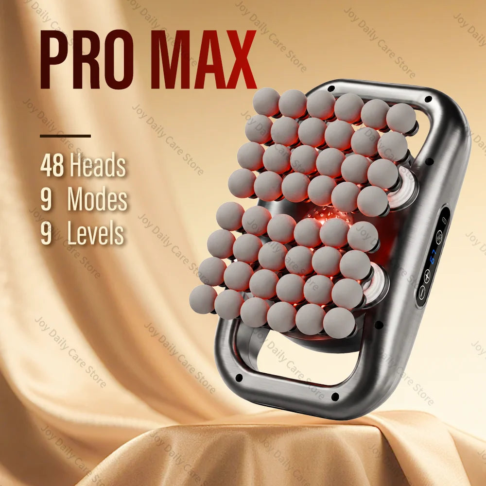 Wireless Massage Gun | 48 Attachments | 9 Speed Modes | For Full Body