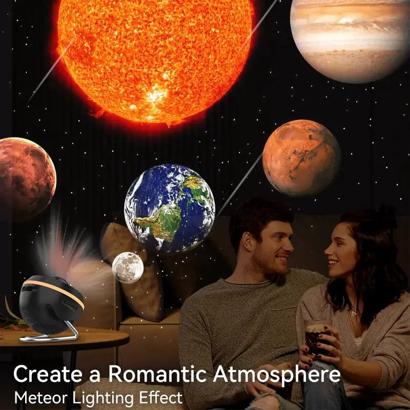 Newest Meteor 13 in 1 Ultra Clear Galaxy Projector Ultra Clear Night Light Lamp Rotary Space Ball Planetarium Projector Lights from PriceLows™