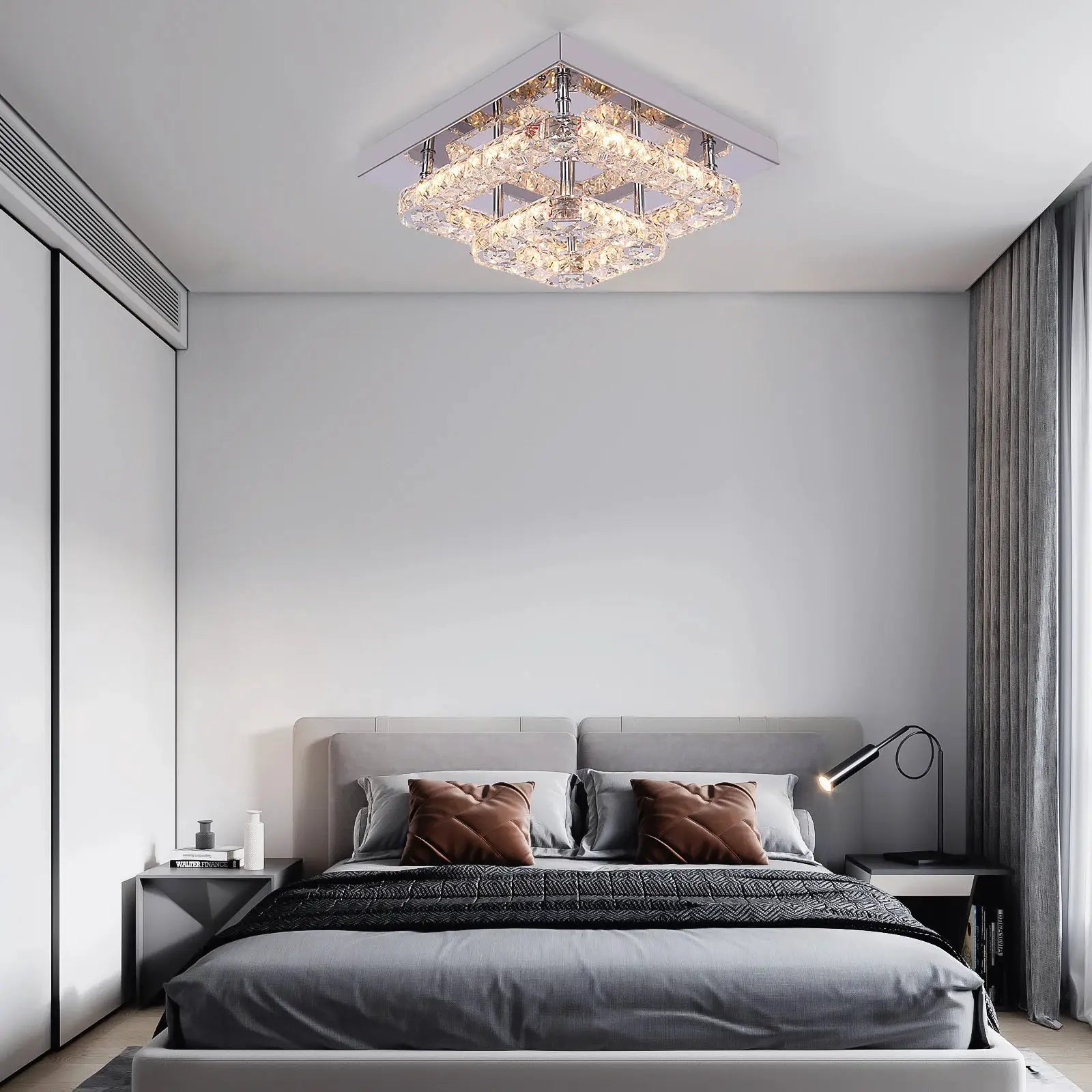 Vetrulus Crystal Chandelier Luxury Living Room Bedroom Ceiling Lights Led Kitchen Light Hanging Lamps Lustre Dining Decorative from PriceLows™