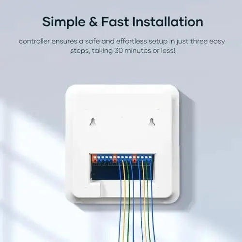 Tolviviov 8-Zone Smart Sprinkler Controller – WiFi App-Controlled, Weather-Based Watering Automation from PriceLows™