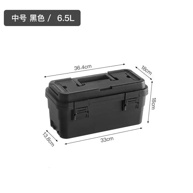 4L/6.5L Stackable Bins Storage Connectable Toolbox Multiple Functions Storage Boxes & Bins Plastic Container Storage from PriceLows™