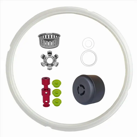 Instant Pot Replacement Parts | 6 Qt Compatible | Sealing Ring, Float Valve | For 6 Qt Pro/Pro Plus, Duo Evo Plus
