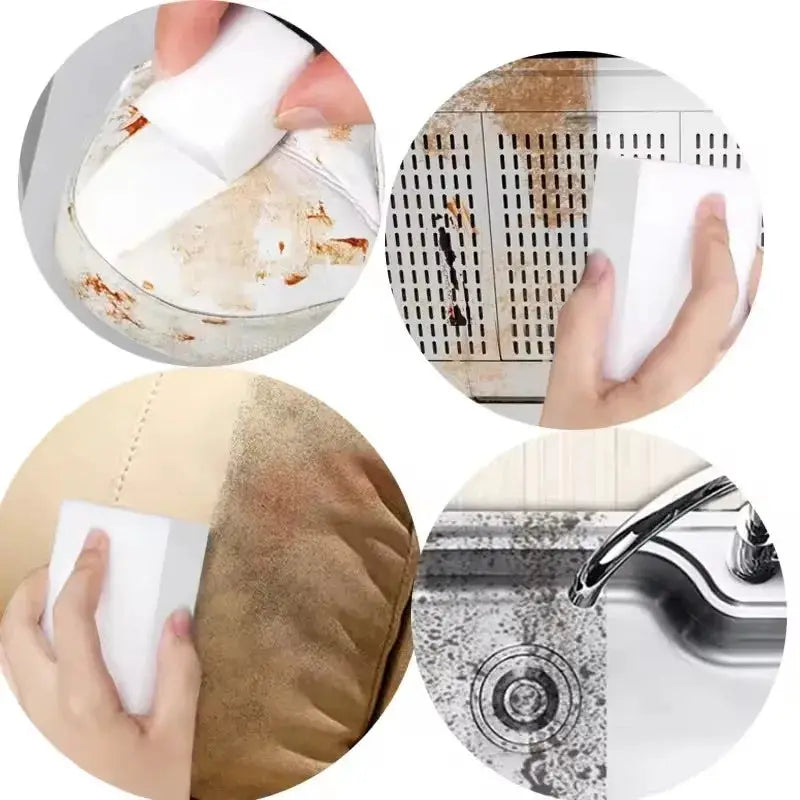 Melamine Magic Sponge | Square Cut | 100 X 60 Mm | 5 Or 50 Pack
