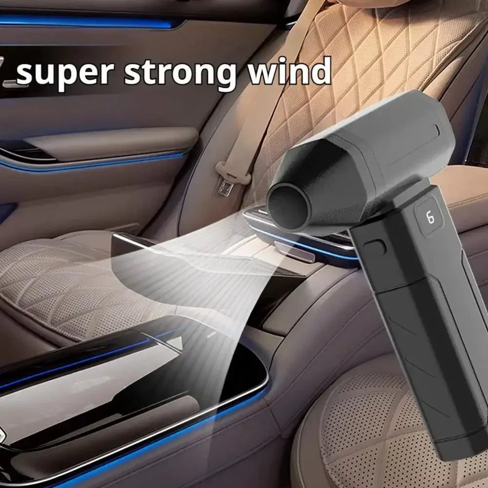 Brushless Fan Blower | 150000 RPM | Rechargeable | Car Cleaning Kit