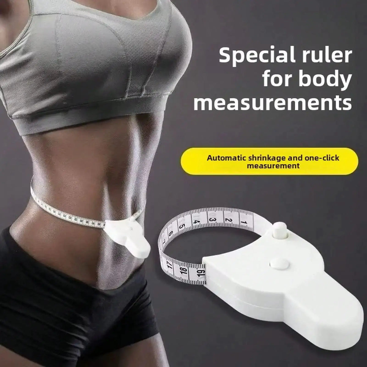 Body Measuring Tape | Soft Retractable | 60m Length