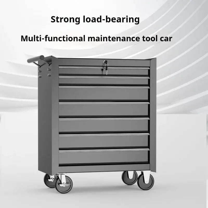 7-Drawer Tools Cabinet Simple Style Storage Tools Organizer Cart for Workshop Garage Home Living Storage Toolbox Cabinet from PriceLows™