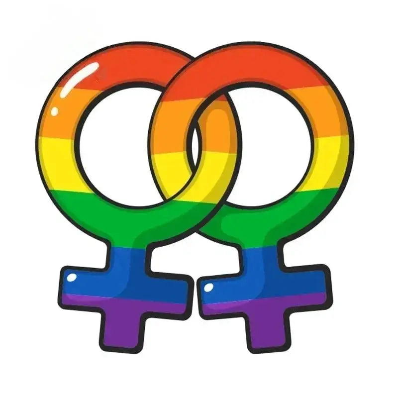 Pride Car Stickers Vinyl Decals Waterproof Scratch Resistant for Vehicles & Motorcycles - LGBTQ+ Friendly Vehicle Graphics from PriceLows™