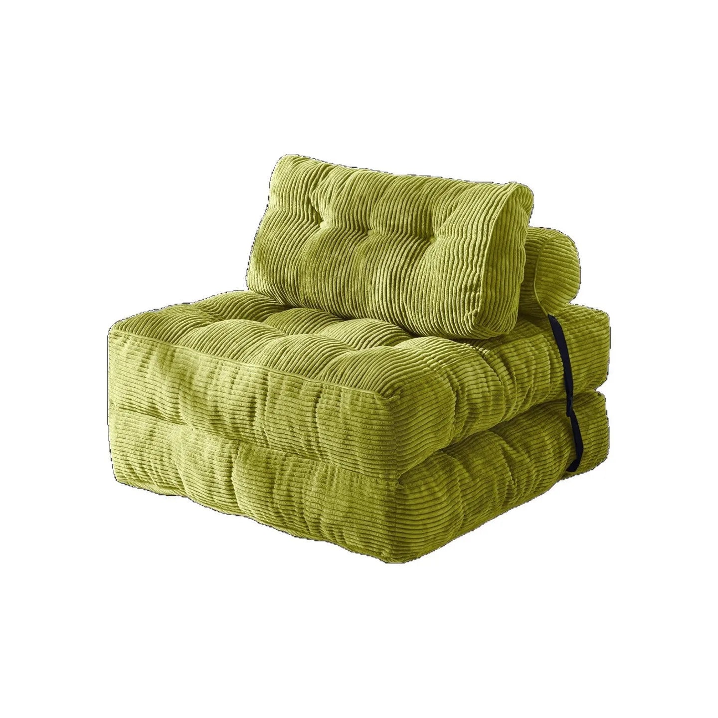 Foldable Sofa Lounger | 1.9m Length | Velvet Fabric | 6 Colors