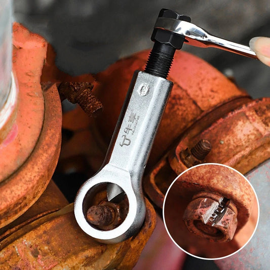 Heavy-Duty Nut Screw Splitter Set Remover Tools Nut Breaker Tool Durable Portable Manual Remover Extractor Hand Splitting Tool from PriceLows™