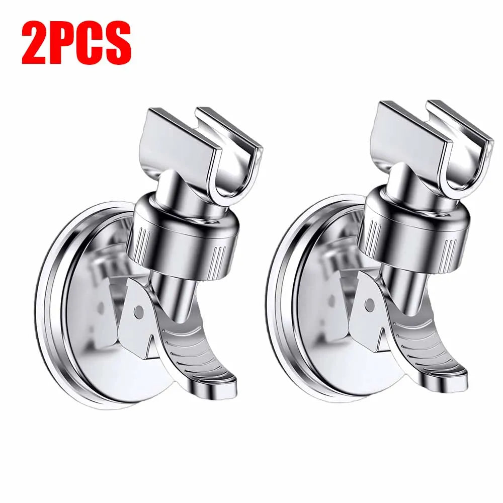 Shower Head Holder | Vacuum Suction Cup | Adjustable Rotating Mount | 1-4 Pack