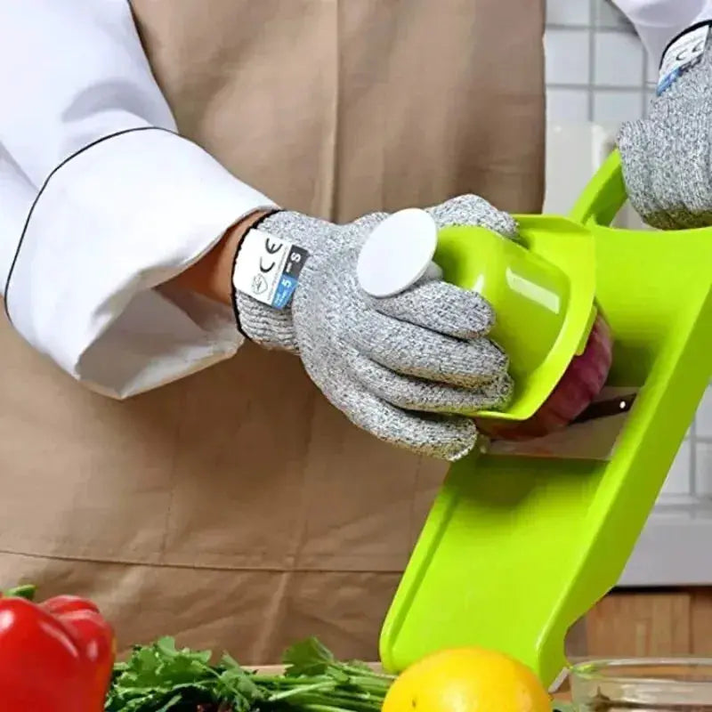 Level 5 Industry Kitchen Gardening Anti-Scratch Anti-cut Glass Cutting Multi-PurposeSafety Anti Cut High-strength Gloves from PriceLows™