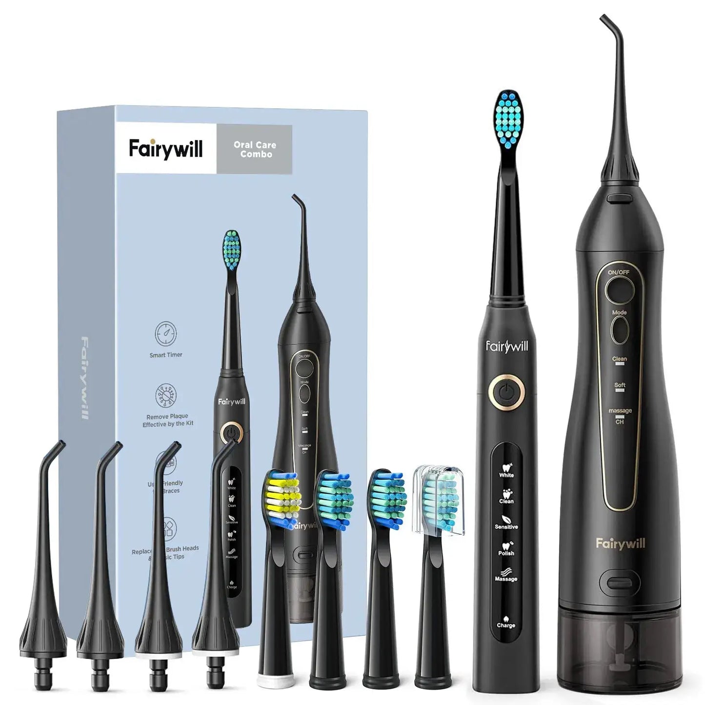 Water Flosser | Cordless USB Rechargeable | IPX7 Waterproof | FW5020E