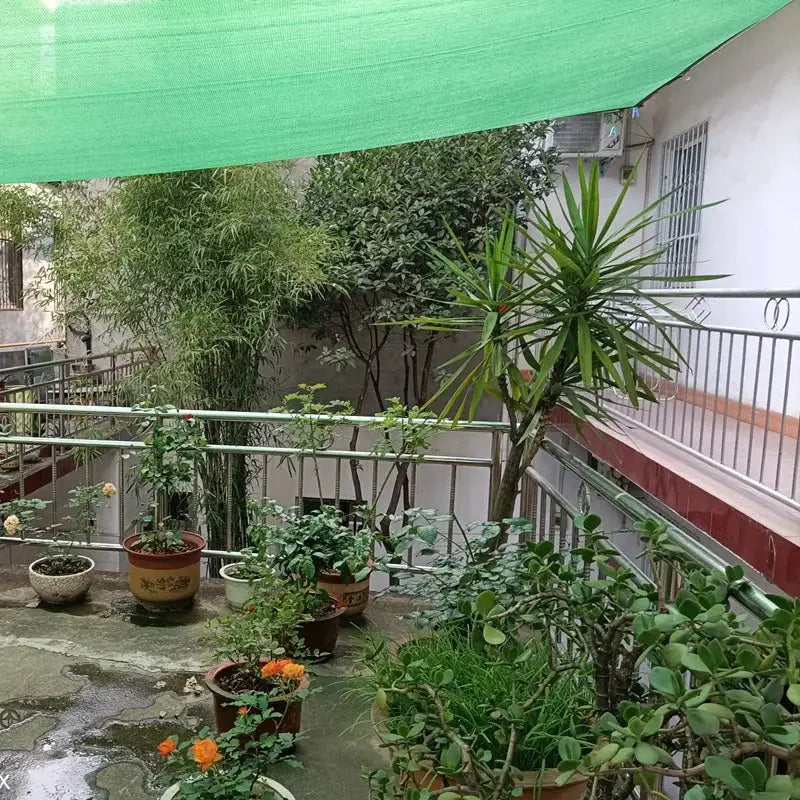 HDPE Green Sunshade Net | 45 80% Shading | Anti UV Outdoor Cover