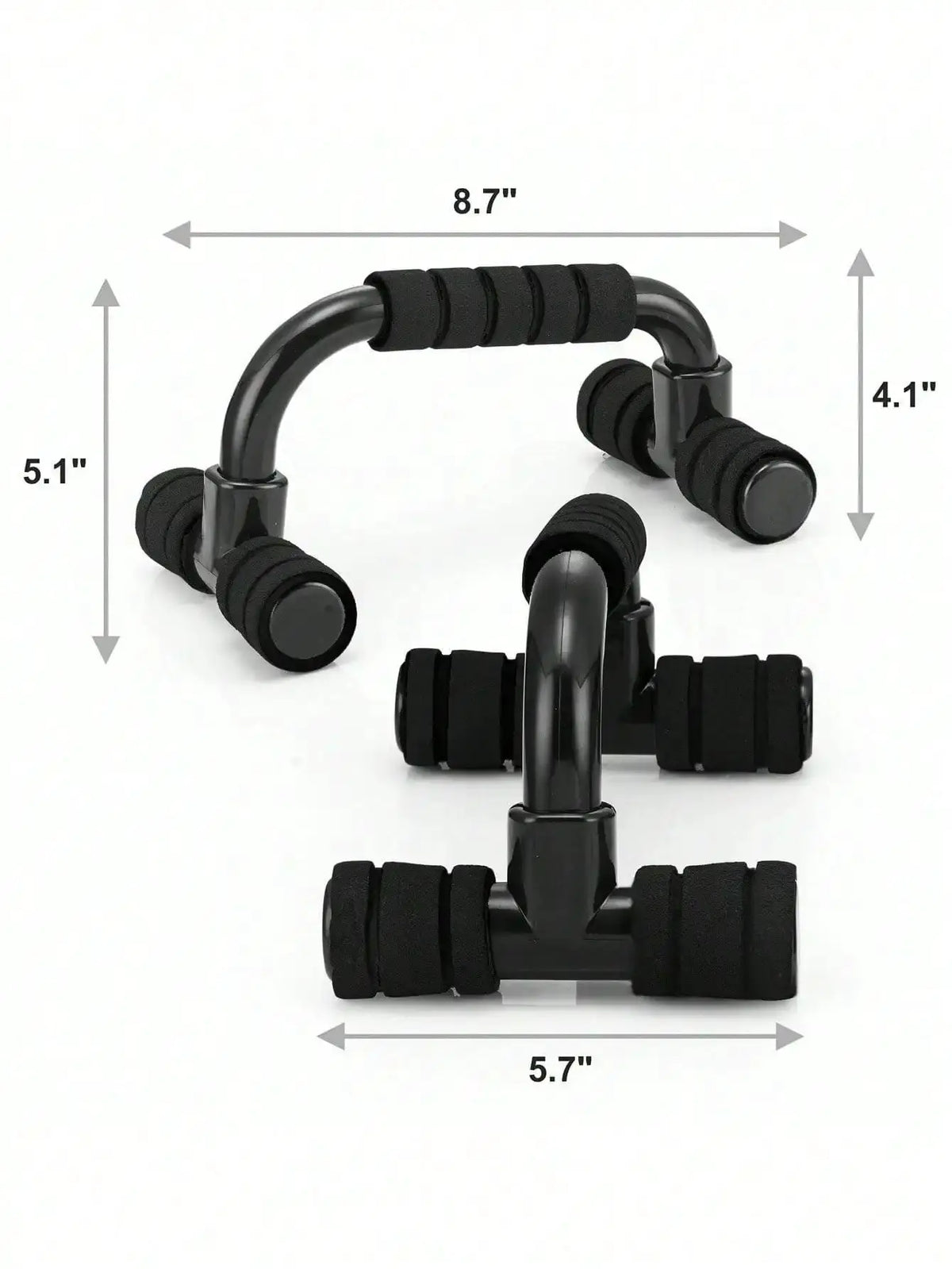 Home Workout Set | 7 Piece With Ab Roller | Push Up Bars