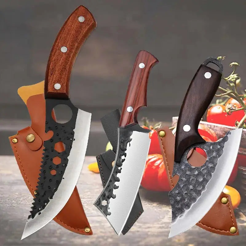 1-10PCS Stainless Steel Boning Knife Professional Kitchen Chef Butcher Utility Meat Cleaver Cooking Knife Household Tools from PriceLows™
