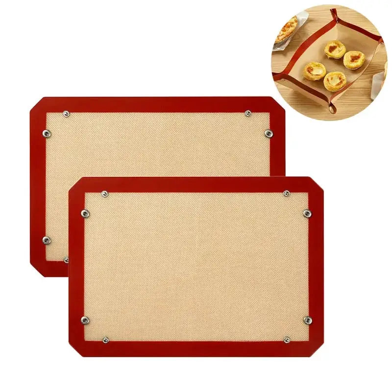 Baking Mat | Silicone Leakproof | Non-stick | Two-Pack