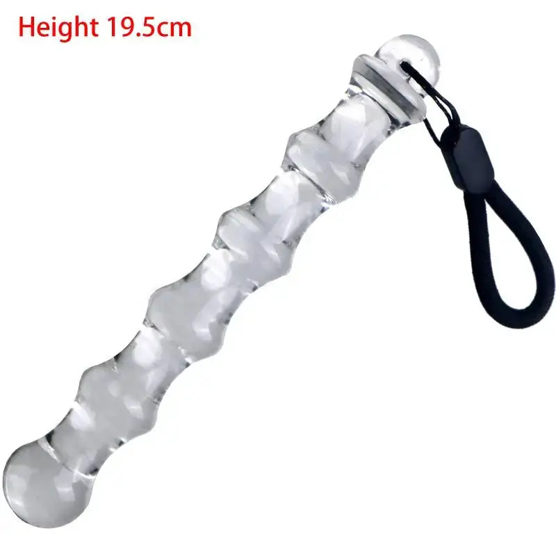 Man Massage Stick | Smooth Design | Green Transparent | 1 Piece