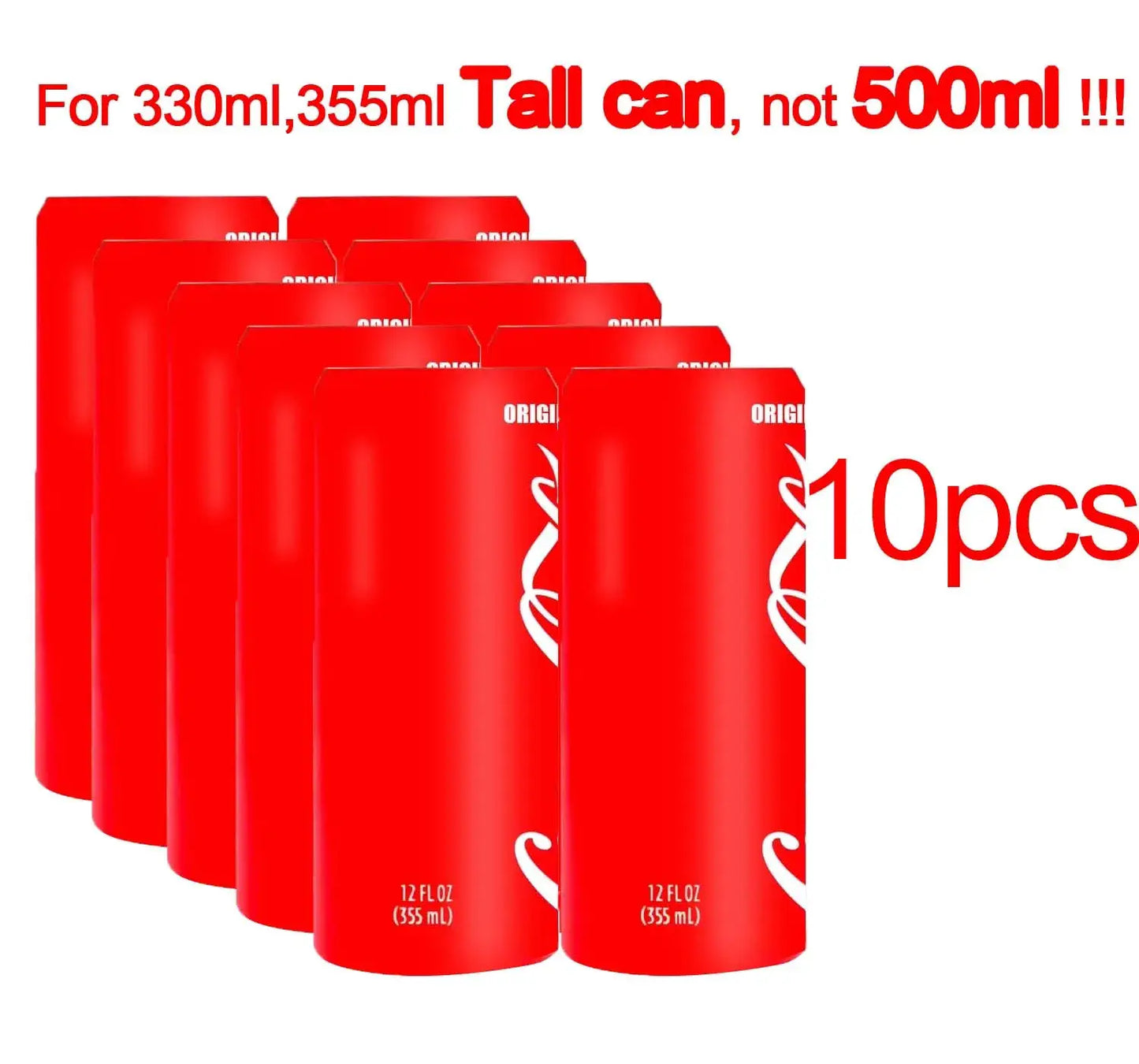 Silicone Beer Can Cover protector Hide Your Beverage Can Beer Can Sleeve hide a beer for golf basketball park beach 330 to 500ml from PriceLows™