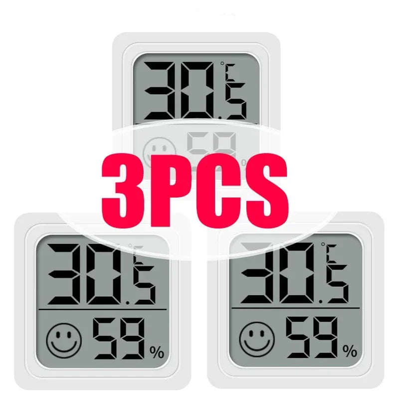 1/3/4/6 PCS Mini LCD Digital Thermometer Hygrometer Indoor Room Temperature Humidity Meter Sensor Gauge Weather Station Set from PriceLows™
