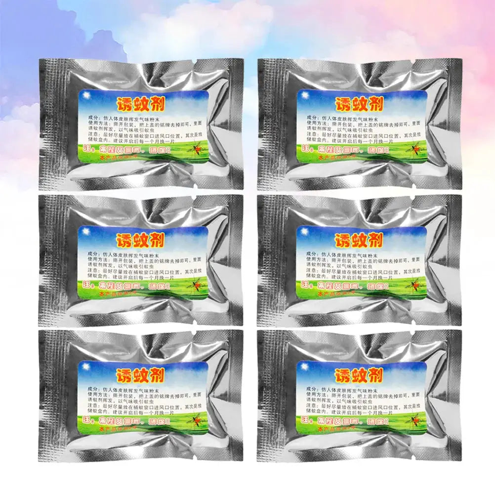 6Pcs Powder Mosquito Zapper Attractant Mosquito Repellers Lamp Parts Mosquito Lure Pest Repellers Fly Repellers from PriceLows™