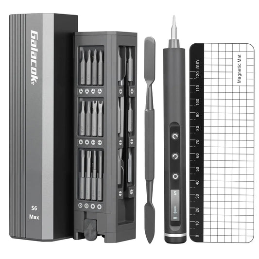 49 in 1 Electric Screwdriver Set 5 Torque Settings Precision Power Tool Magnetic Screw Driver Bits for iPhone Glasses Watch PC from PriceLows™