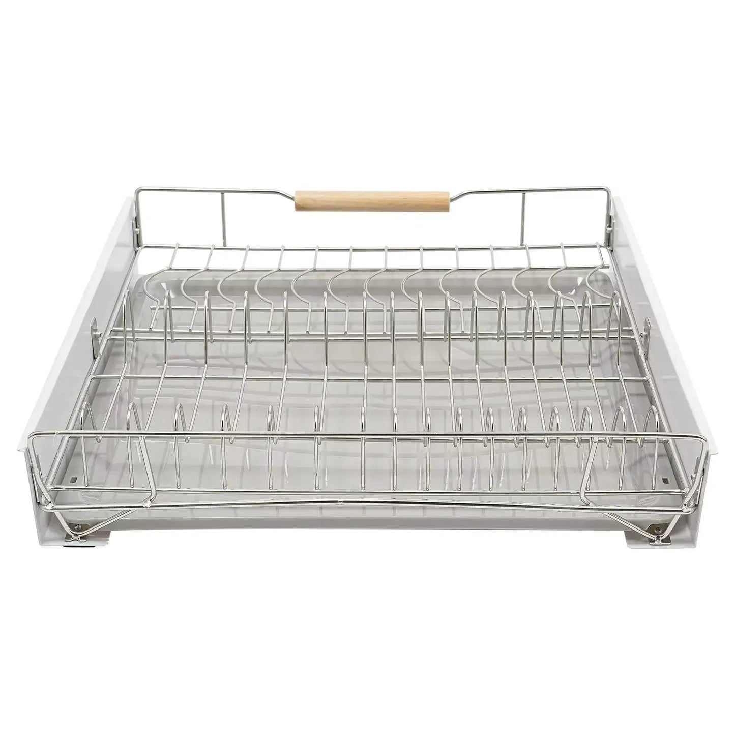 Modern Pull Out Dish Drainer Drawer Bottom-Mounted Slide Out Storage Shelf for Kitchen Cabinets, Under the Sink, Closets from PriceLows™