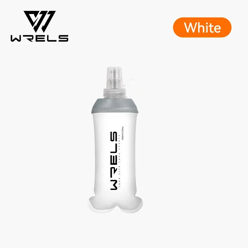 WRELS TPU Soft Folding Water Bottle BPA-Free Collapsible Flask Running Camping Hiking Travel Convenient Lightweight Water Bottle from PriceLows™