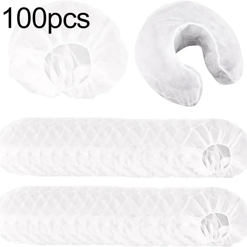 Non Woven U Shaped Headrest Pillowcase | Disposables for Beauty Spa