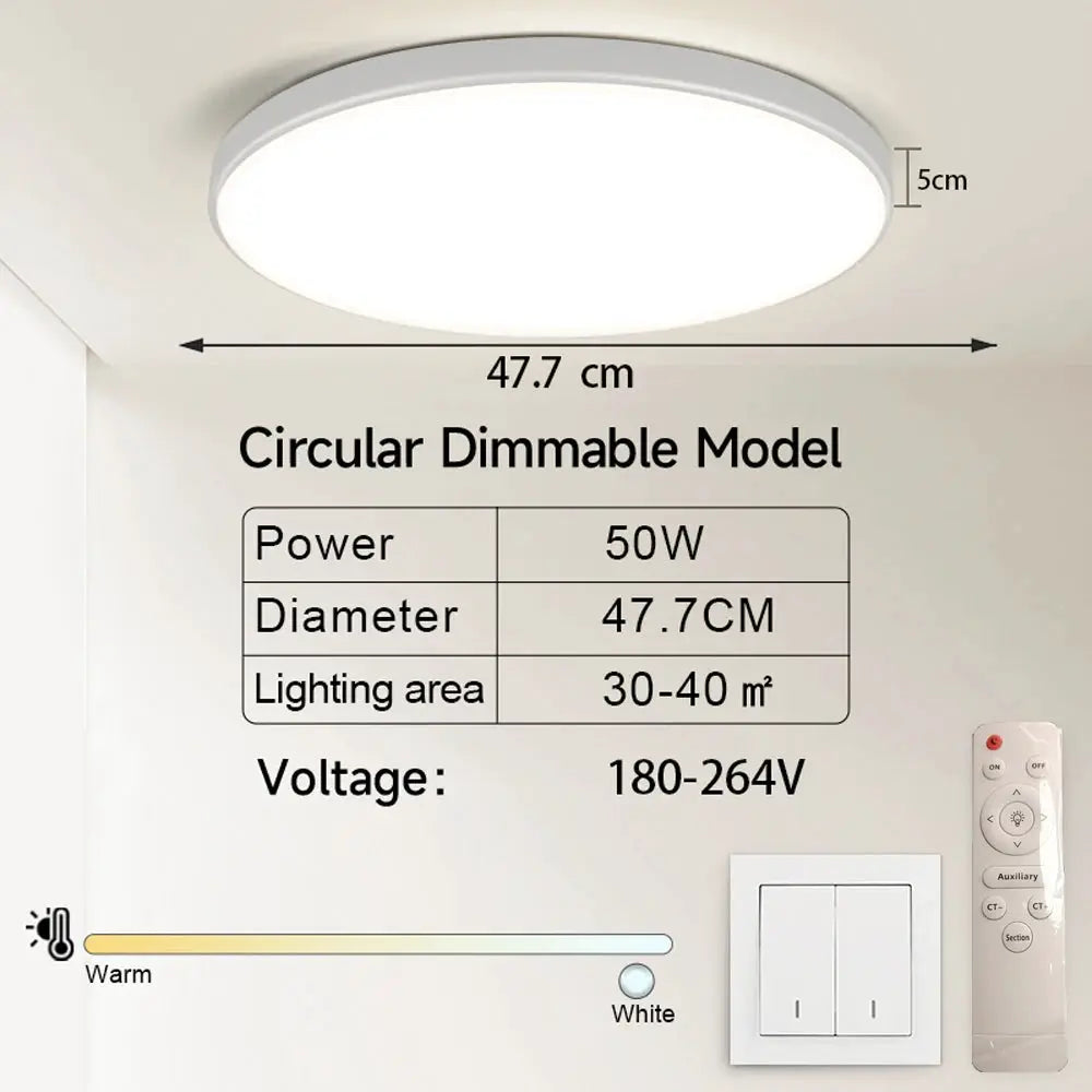 Led Ceiling Light Bathroom Lights Room Chandelier kitchen Panel Fixtures Luminair Hanging For Home Aisle Lighting Ceiling Lamp from PriceLows™
