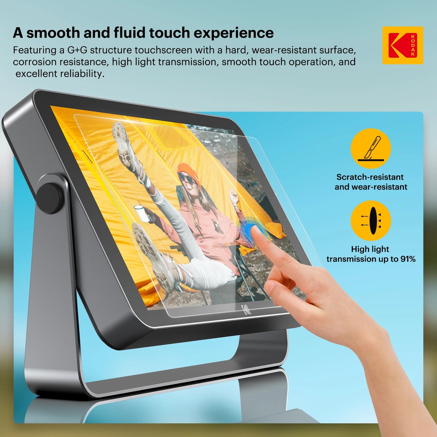 Kodak Digital Photo Frame | 10 Inch Display | WiFi Enabled | 32GB Storage