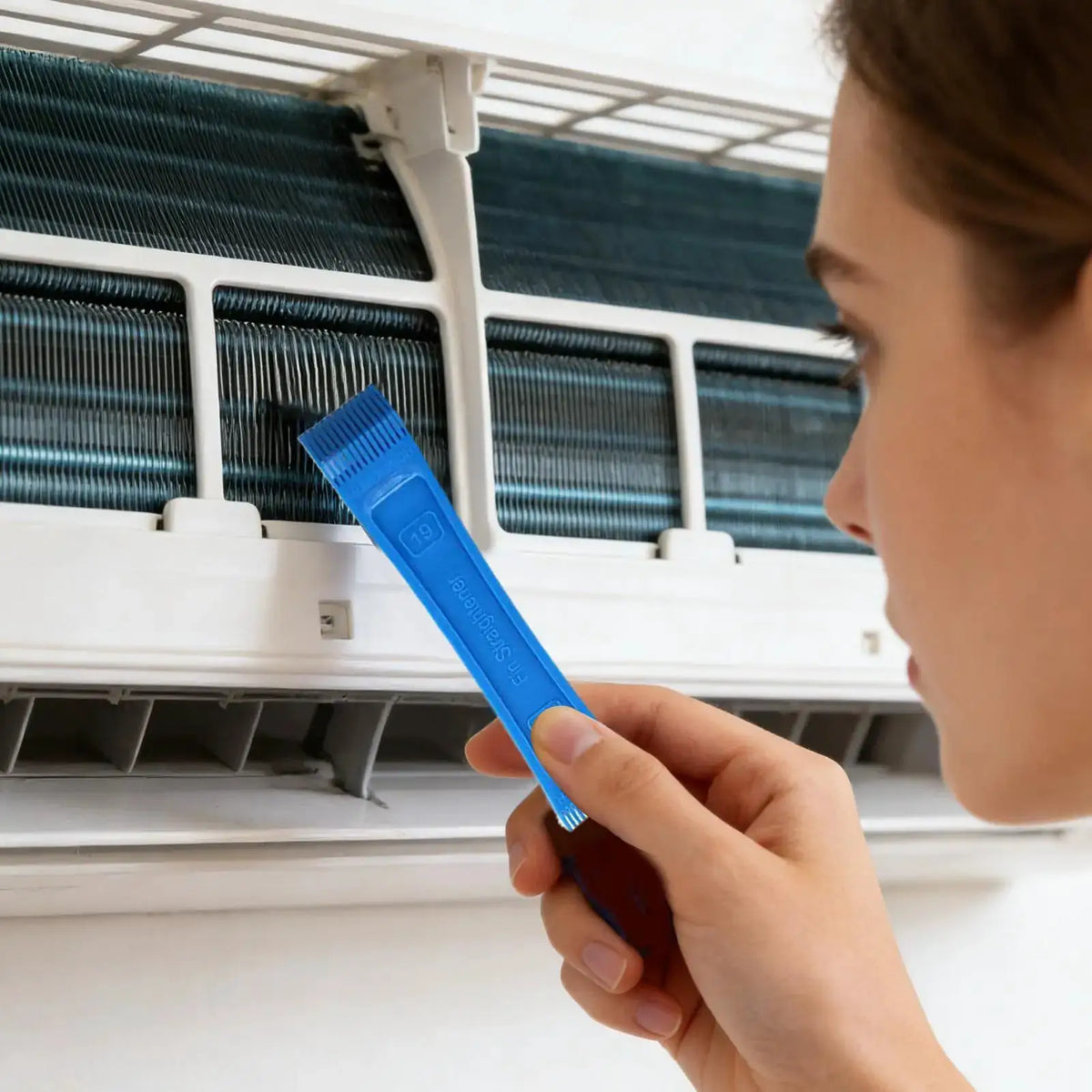 Air Conditioner Fin Cleaning Brush | Flexible Plastic | Universal Angles