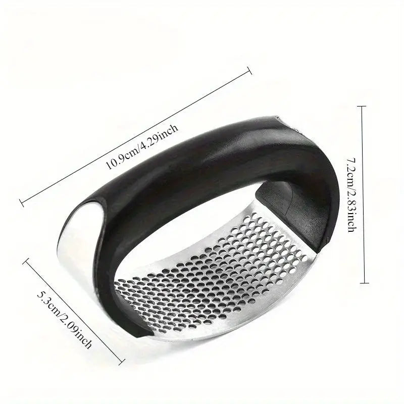 GarlicPress, Stainless Steel GarlicPress, Garlic Mincer, Chopping Garlic Tool, Fruit Vegetable Tools Kitchen Accessories Gadget from PriceLows™