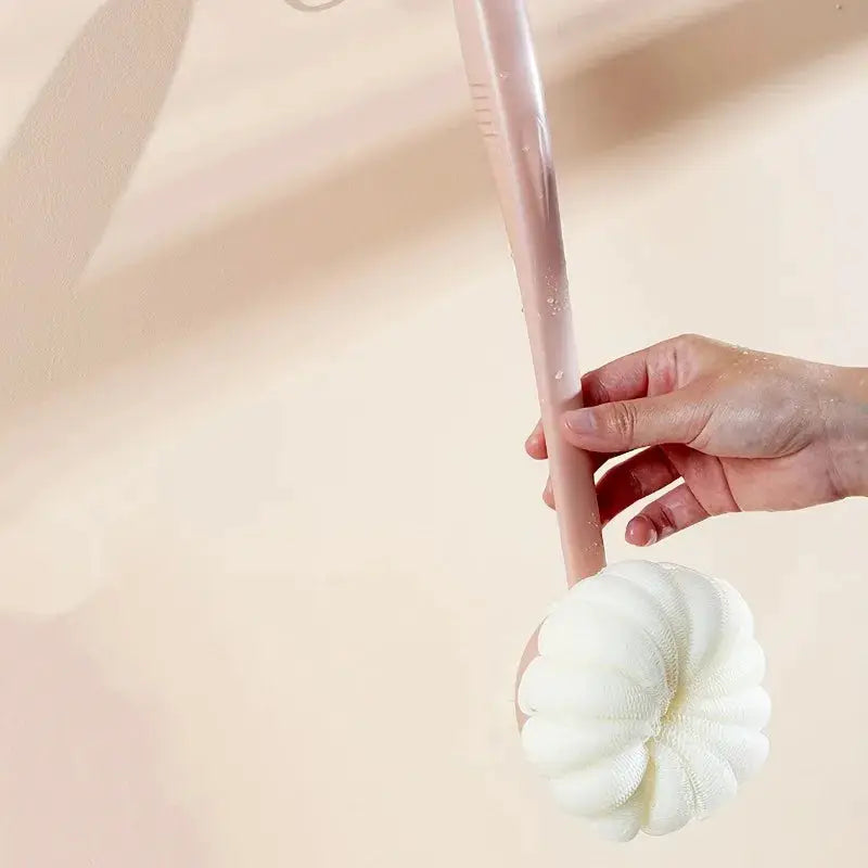 Bath Brush | Long Handle | Sponge Material | One Size