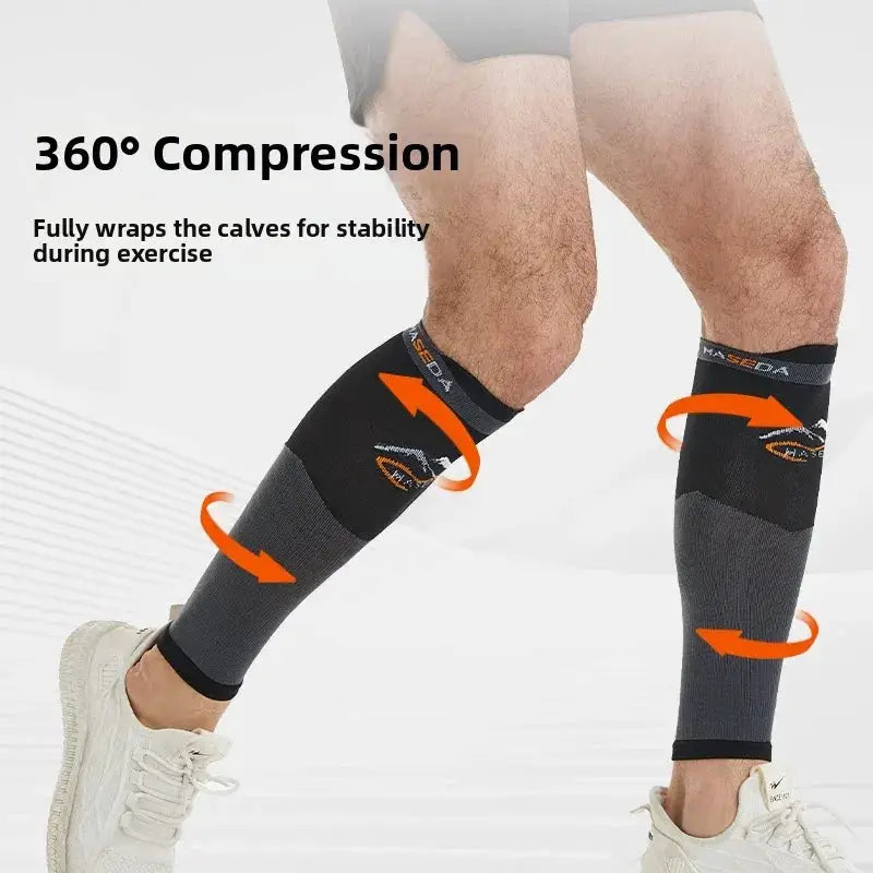 Compression Calf Sleeves | Elastic Support | Nylon Polyester | Multicolor