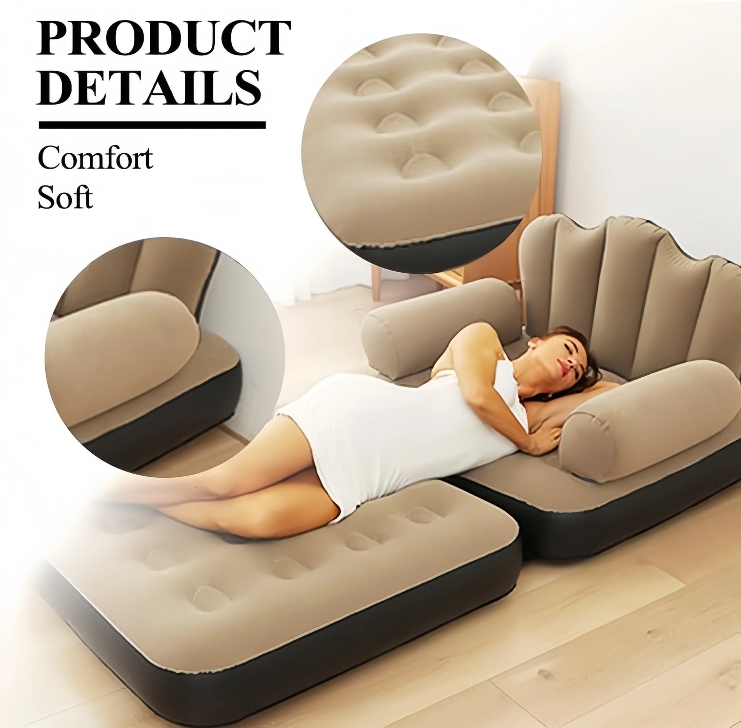 Inflatable Sofa | Five In One Design | Foldable Lounge Chair