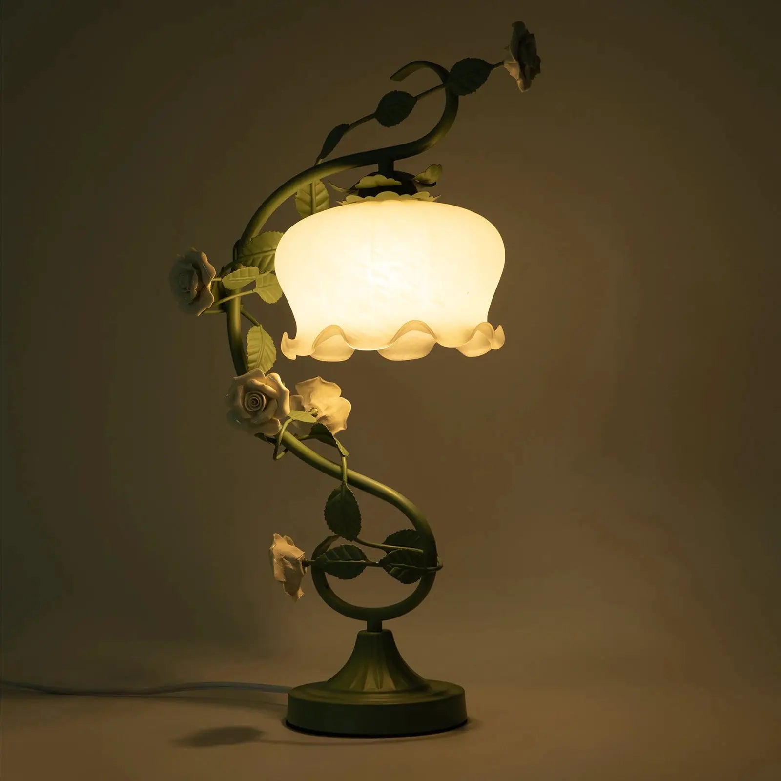 LOYALHEARTD Modern Bedside Lamp Flower Petal Reading Table Lamp Night Light Nightstand Desk Light for Bedroom Office from PriceLows™