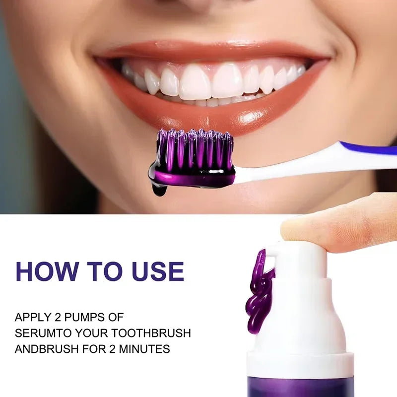 Teeth Whitening Toothpaste | Natural Ingredients | Fresh Breath | 30ml