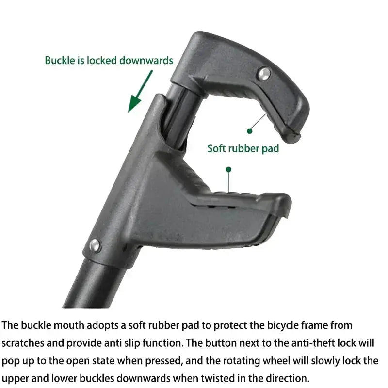 Car Bike Rack Roof Bike Holder Car Mounted Mountain Bike Rack Single Frame Aluminum Alloy Bike Framecar Mounted Roof Travel Rack from PriceLows™