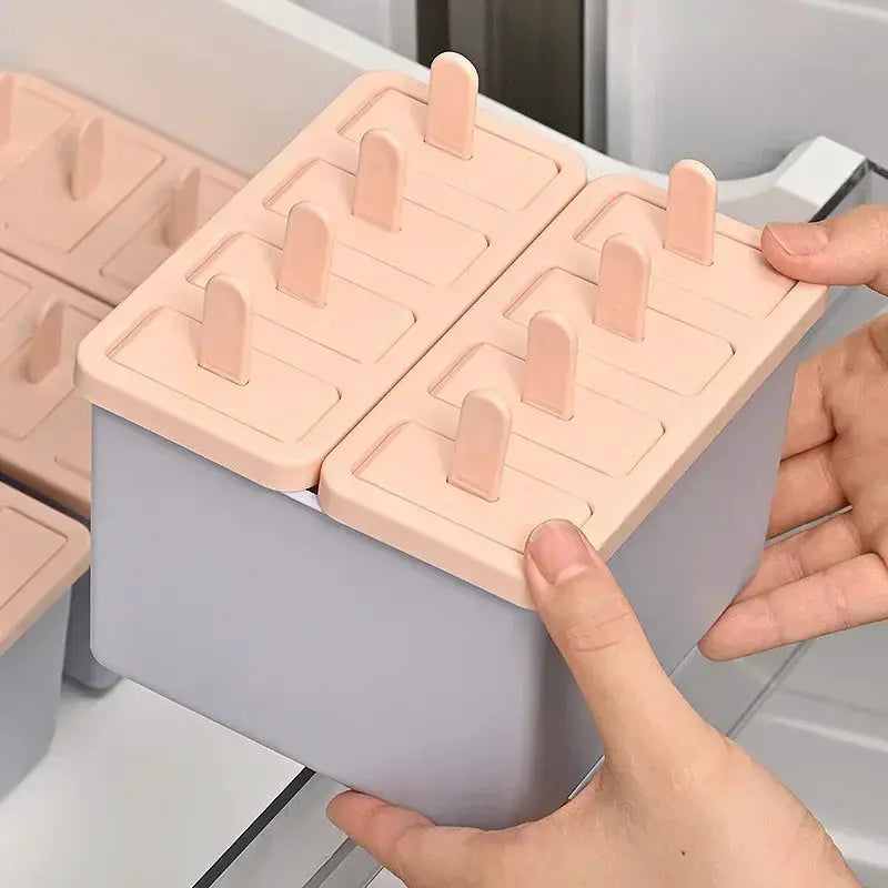 Popsicle/Sorbet Mold Food Grade Household Popsicle Making Frozen Ice Box Abrasive Tools with Lid Homemade Ice Cream Artifact from PriceLows™