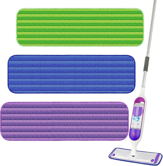 Reusable Mop Pads for Swiffer PowerMop Microfiber Power Refill Washable Power Mop Pads Refill Cloths for Multi-Surface from PriceLows™